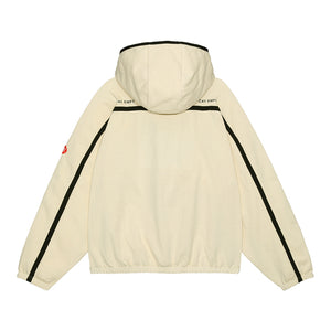 OVERDYE TAPED LIGHT ZIP HOODY