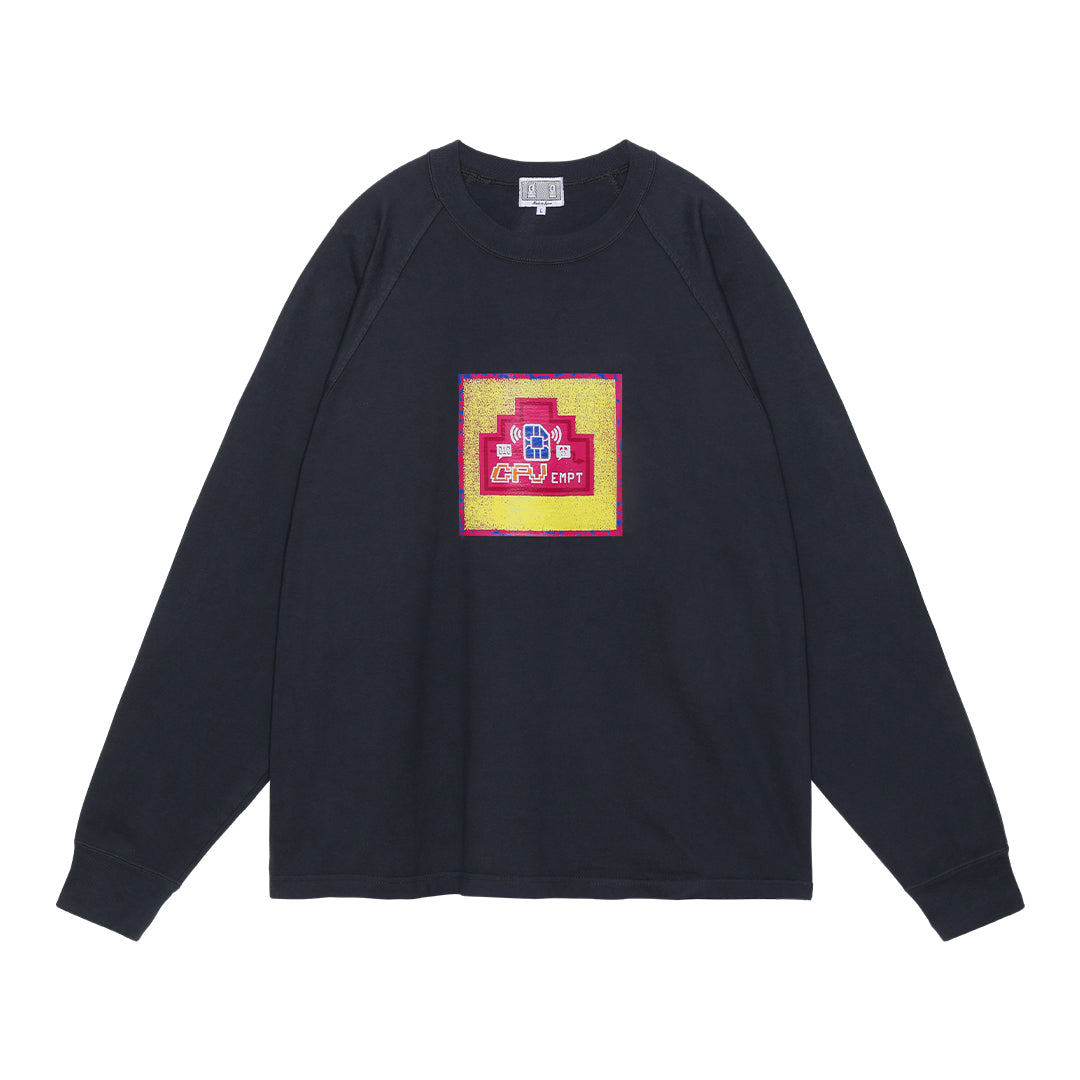 OVERDYE RAGLAN HEAVY LONG SLEEVE T