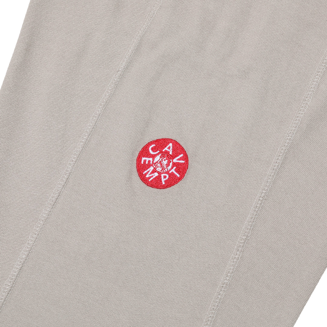 OVERDYE HALF ZIP TURTLE LONG SLEEVE T｜GREY