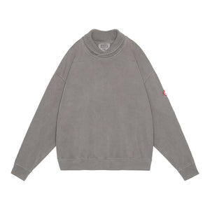 OVERDYE OVERLAP LIGHT CREW NECK｜BROWN