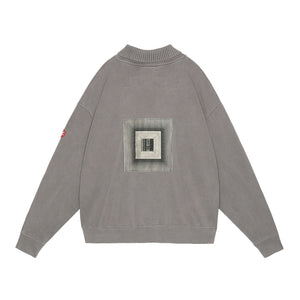 OVERDYE OVERLAP LIGHT CREW NECK｜BROWN