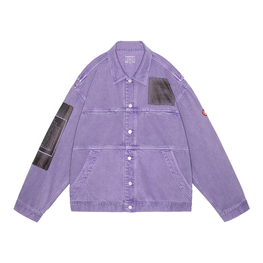 OVERDYE VH EX DNA DENIM JACKET｜PURPLE