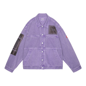 OVERDYE VH EX DNA DENIM JACKET｜PURPLE