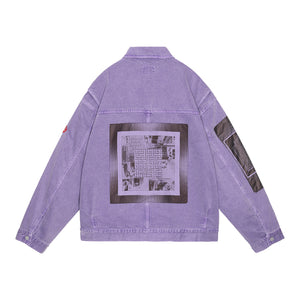 OVERDYE VH EX DNA DENIM JACKET｜PURPLE