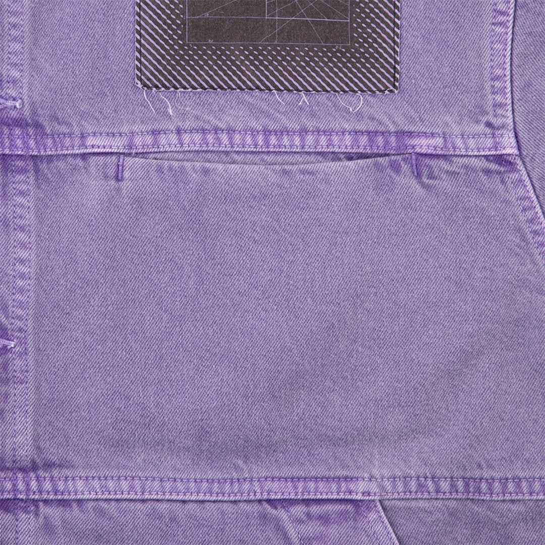 OVERDYE VH EX DNA DENIM JACKET｜PURPLE