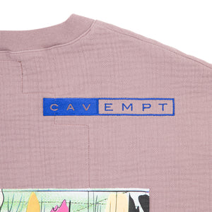 CRV GAUZE CREW NECK｜PURPLE