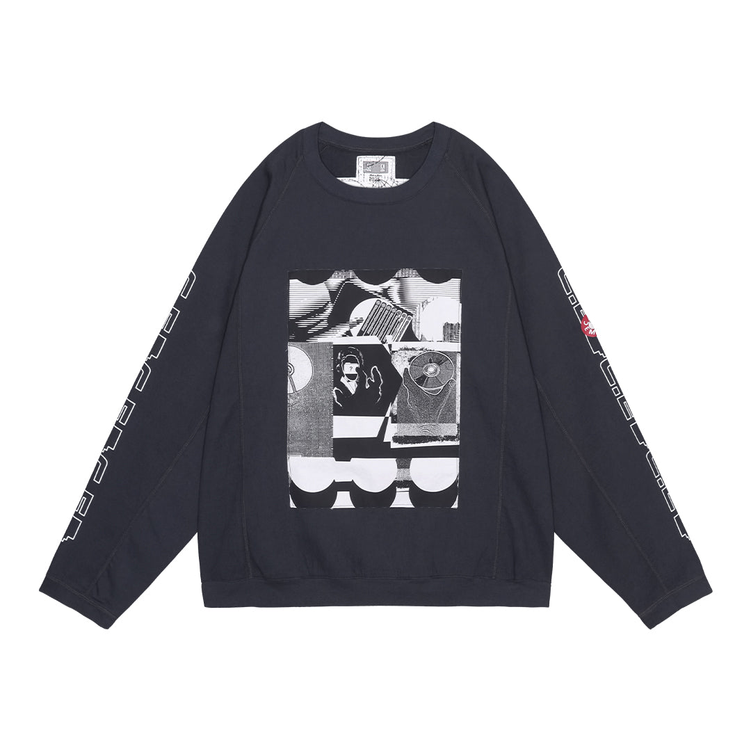 MD P2P RAGLAN LONG SLEEVE｜CHARCOAL