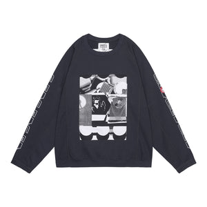 MD P2P RAGLAN LONG SLEEVE｜CHARCOAL