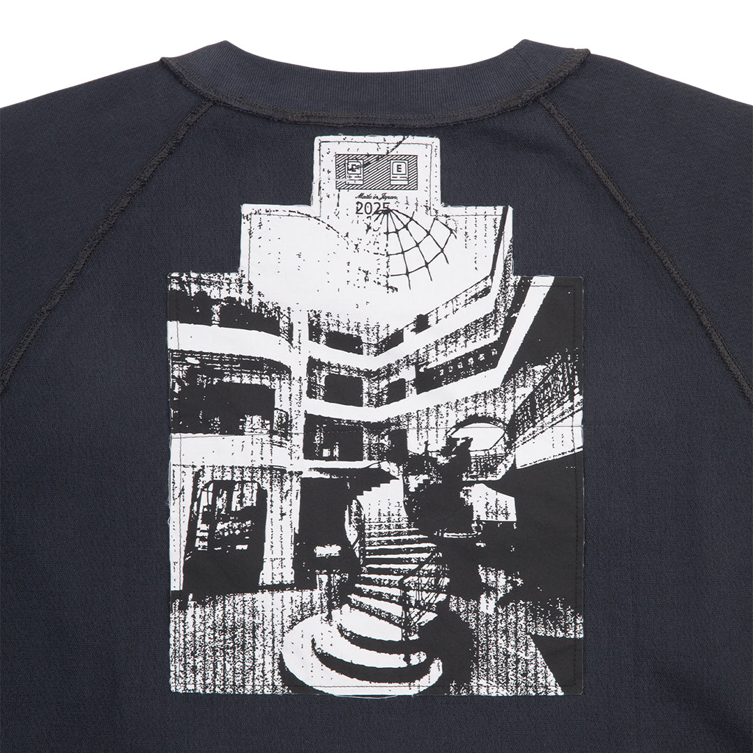 MD P2P RAGLAN LONG SLEEVE｜CHARCOAL