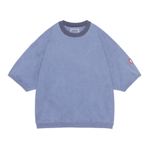 OVERDYE COTTON JERSEY SHORT SLEEVE CREW NECK｜NAVY
