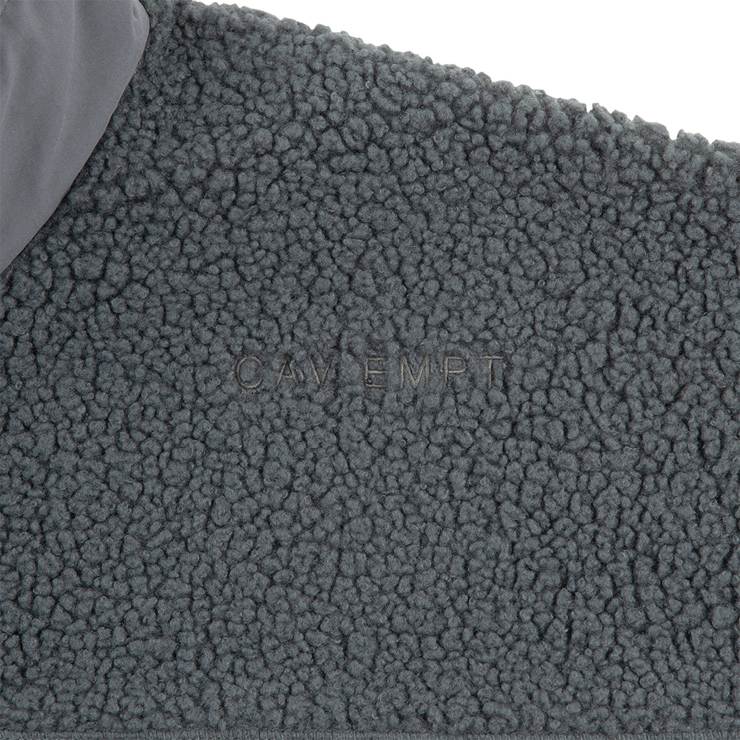 STAND COLLAR BOA ZIP UP｜GREY
