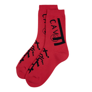 CAVF eppppt SOCKS｜RED