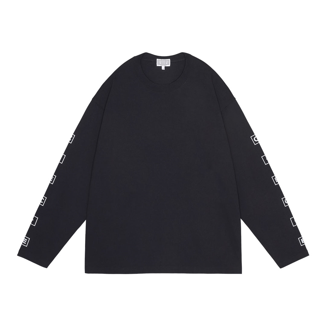 WILLOW LONG SLEEVE T｜BLACK