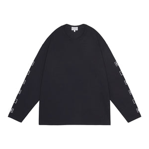WILLOW LONG SLEEVE T｜BLACK