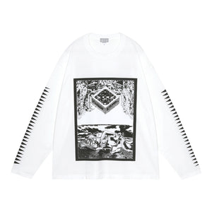CENTURY CAMEO LONG SLEEVE T｜WHITE