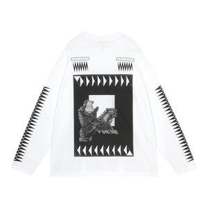 CENTURY CAMEO LONG SLEEVE T｜WHITE