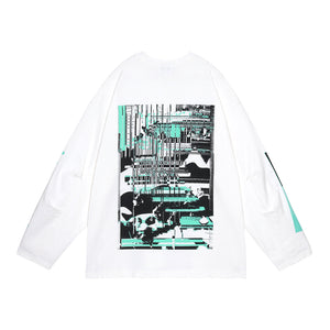 PERFORMERAMA HEAVY LONG SLEEVE T｜WHITE