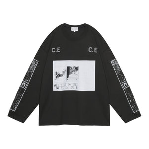 CGCEGC HEAVY LONG SLEEVE T｜BLACK