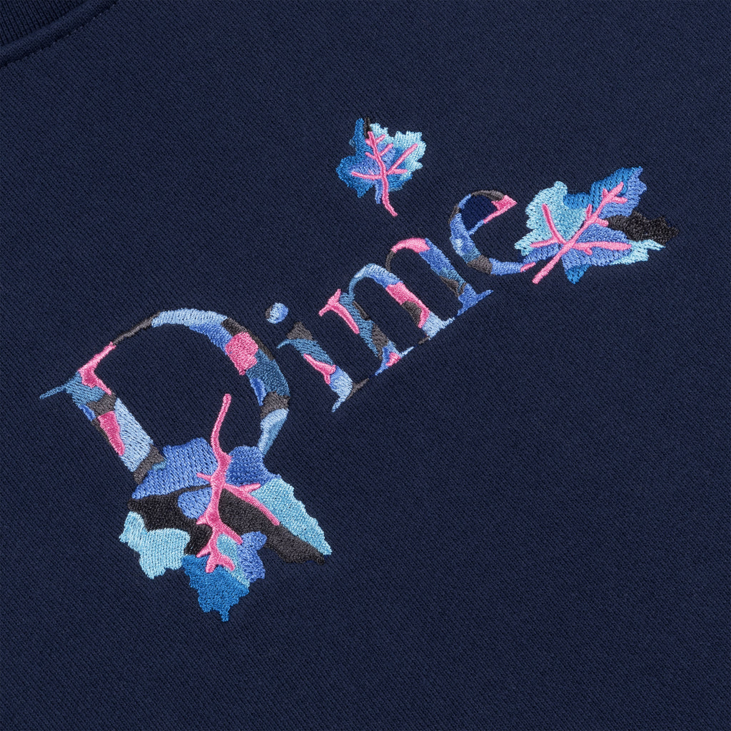 CLASSIC LEAFY CREWNECK｜NAVY