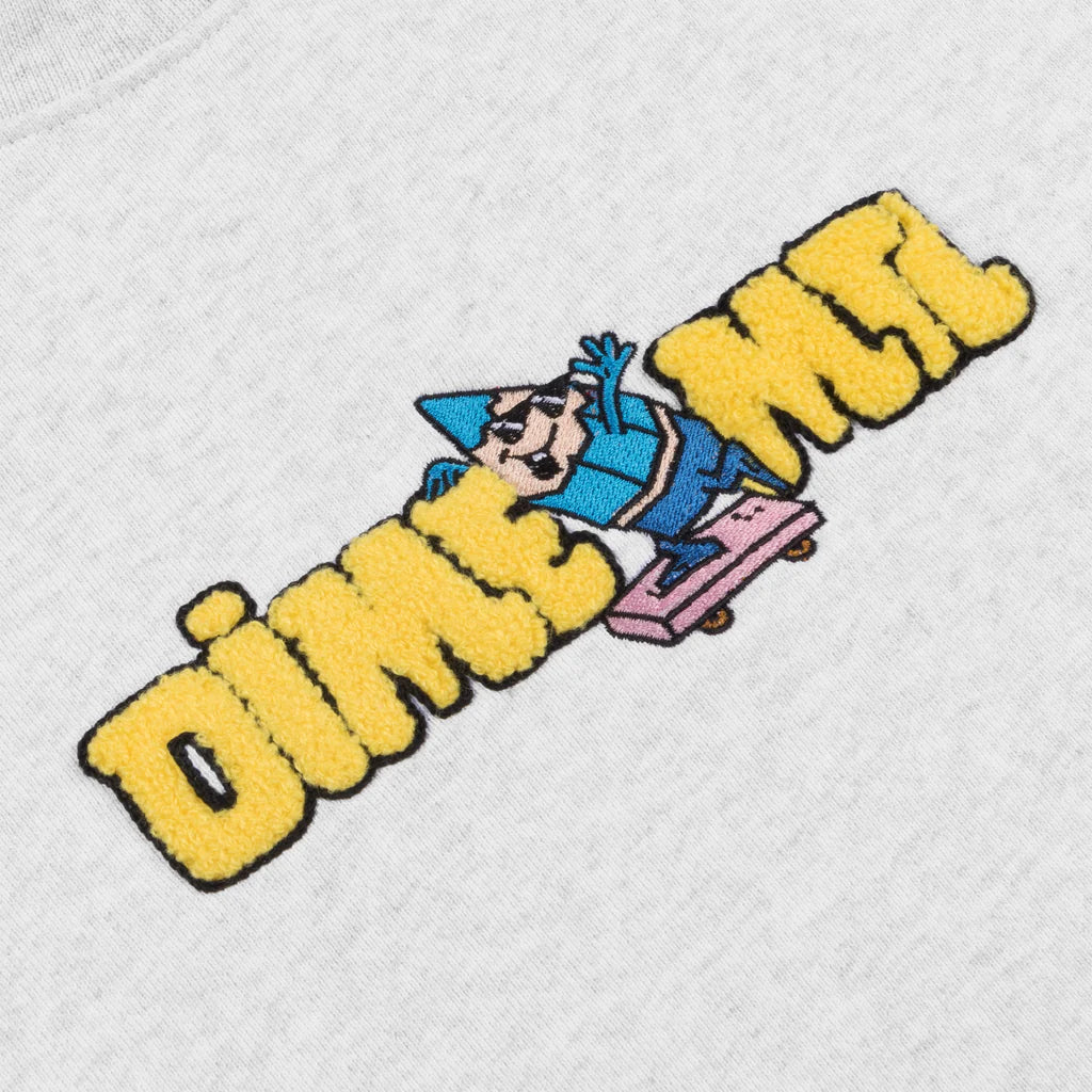 CRAYON CHENILLE CREWNECK｜ASH