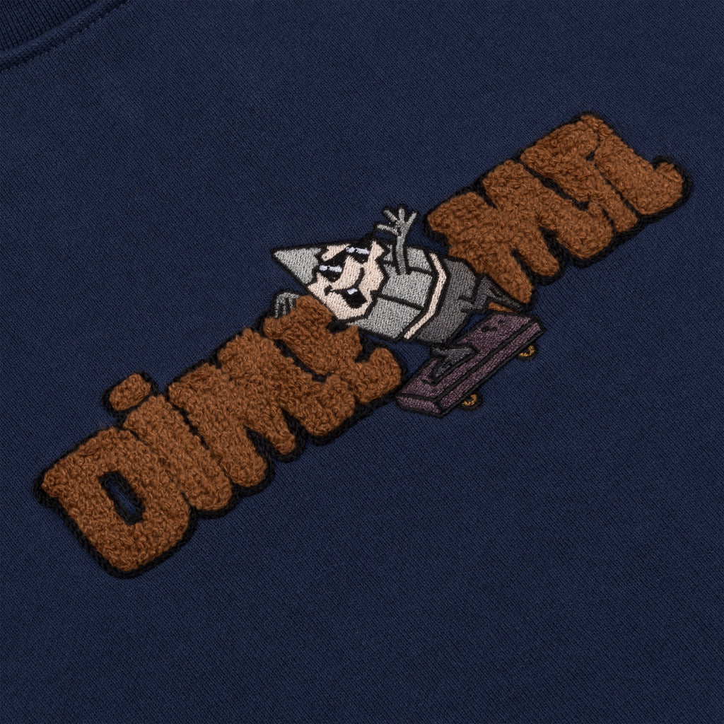 CRAYON CHENILLE CREWNECK｜NAVY