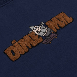 CRAYON CHENILLE CREWNECK｜NAVY