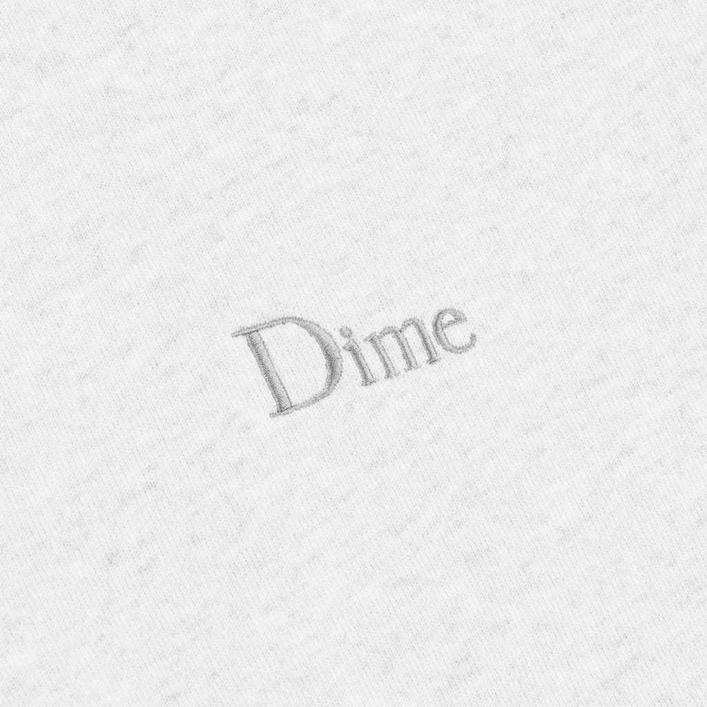 DIME CLASSIC SMALL LOGO HOODIE｜ASH