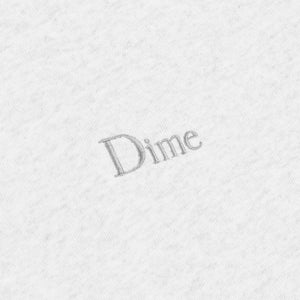 DIME CLASSIC SMALL LOGO HOODIE｜ASH