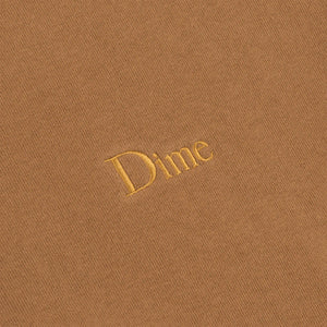 DIME CLASSIC SMALL LOGO HOODIE｜CAPPUCCINO