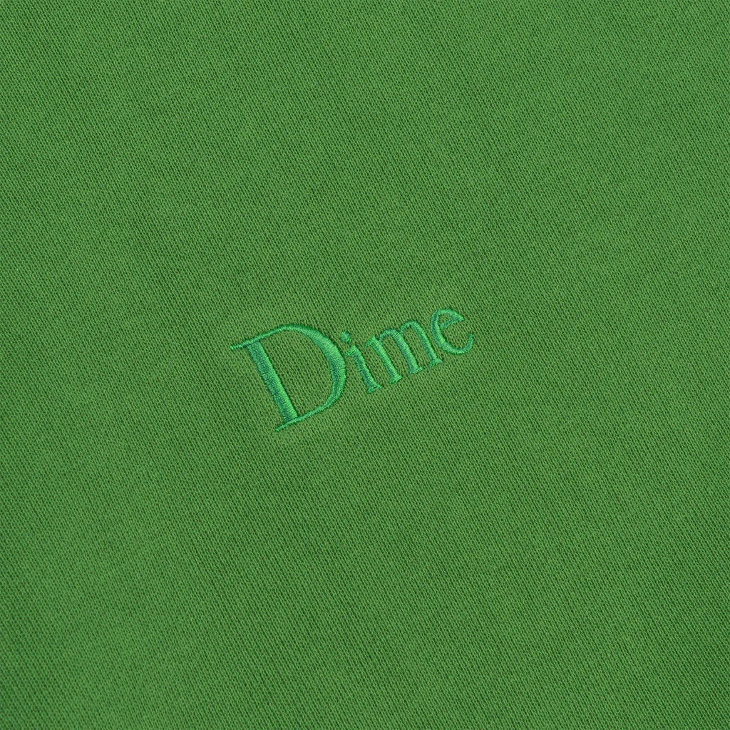 DIME CLASSIC SMALL LOGO CREWNECK｜GREEN