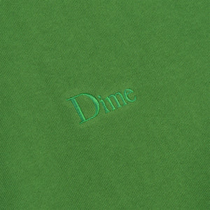 DIME CLASSIC SMALL LOGO CREWNECK｜GREEN