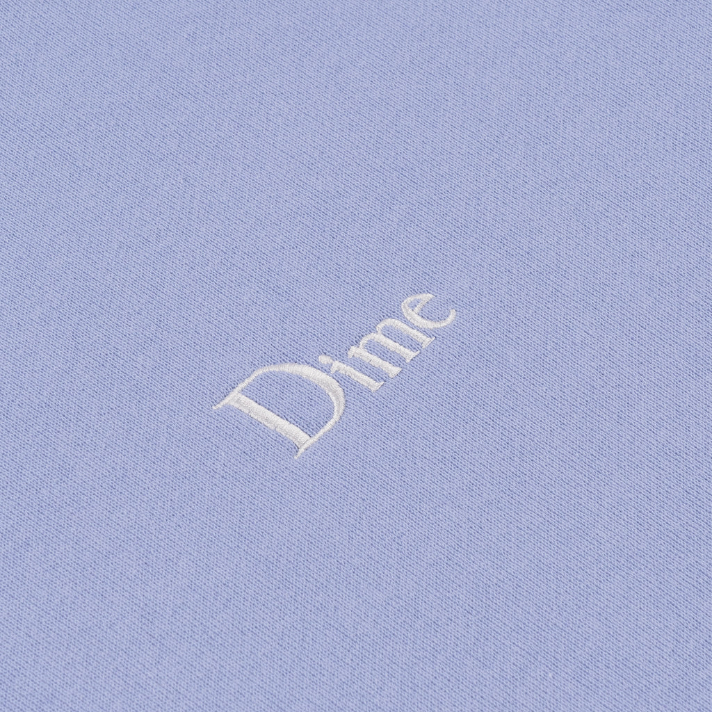 DIME CLASSIC SMALL LOGO HOODIE｜LIGHT INDIGO