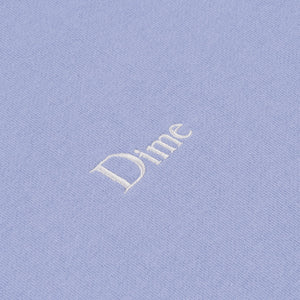 DIME CLASSIC SMALL LOGO HOODIE｜LIGHT INDIGO