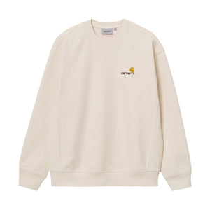 AMERICAN SCRIPT SWEATSHIRT｜NATURAL