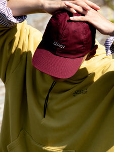 OG LOGO COTTON TWILL BB CAP｜BURGUNDY