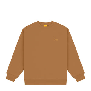 DIME CLASSIC SMALL LOGO CREWNECK｜CAPPUCCINO