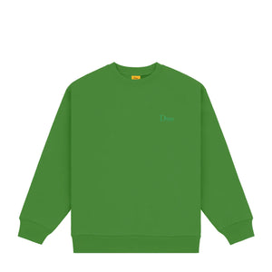 DIME CLASSIC SMALL LOGO CREWNECK｜GREEN