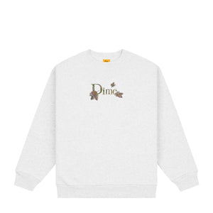 CLASSIC LEAFY CREWNECK｜ASH
