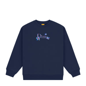 CLASSIC LEAFY CREWNECK｜NAVY