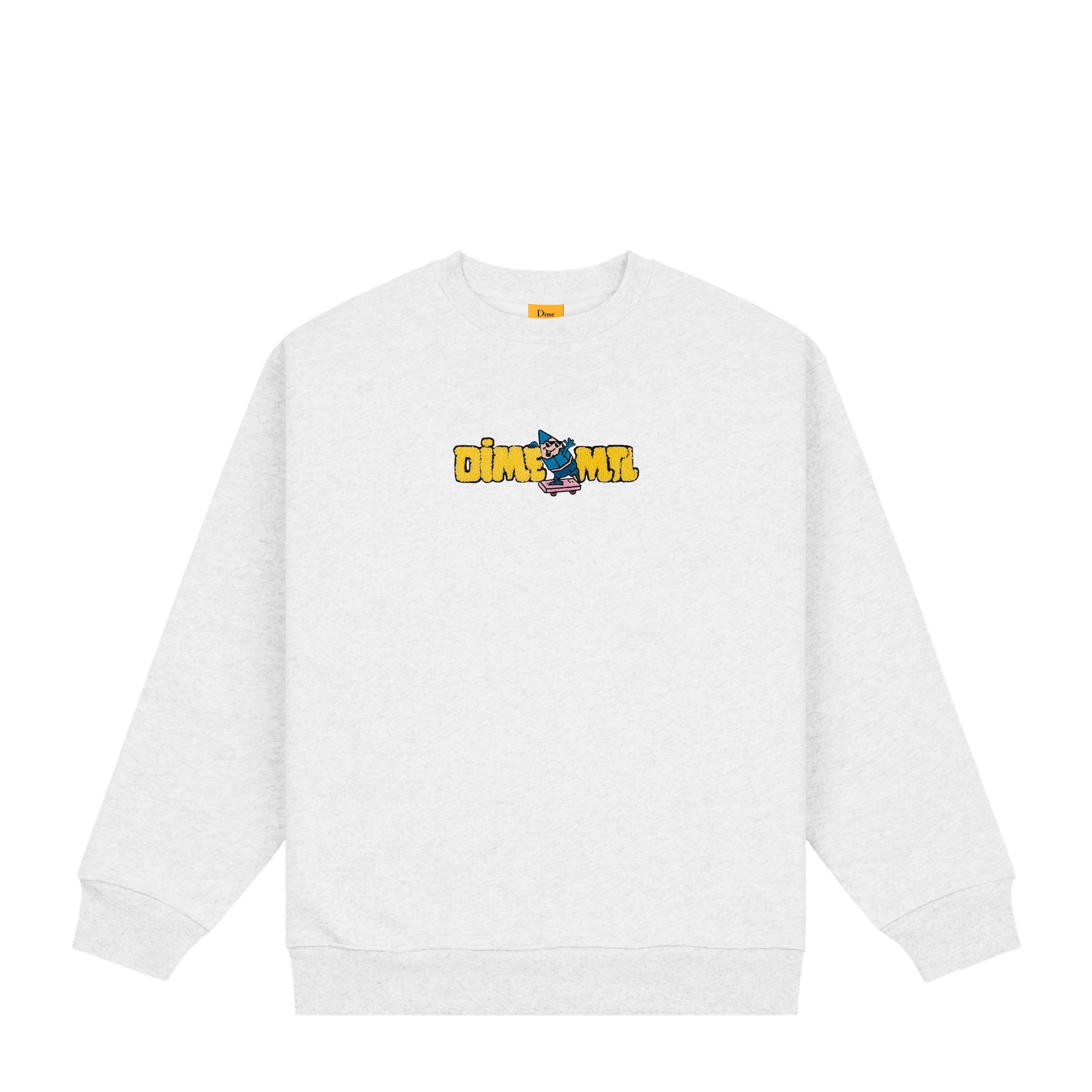 CRAYON CHENILLE CREWNECK｜ASH