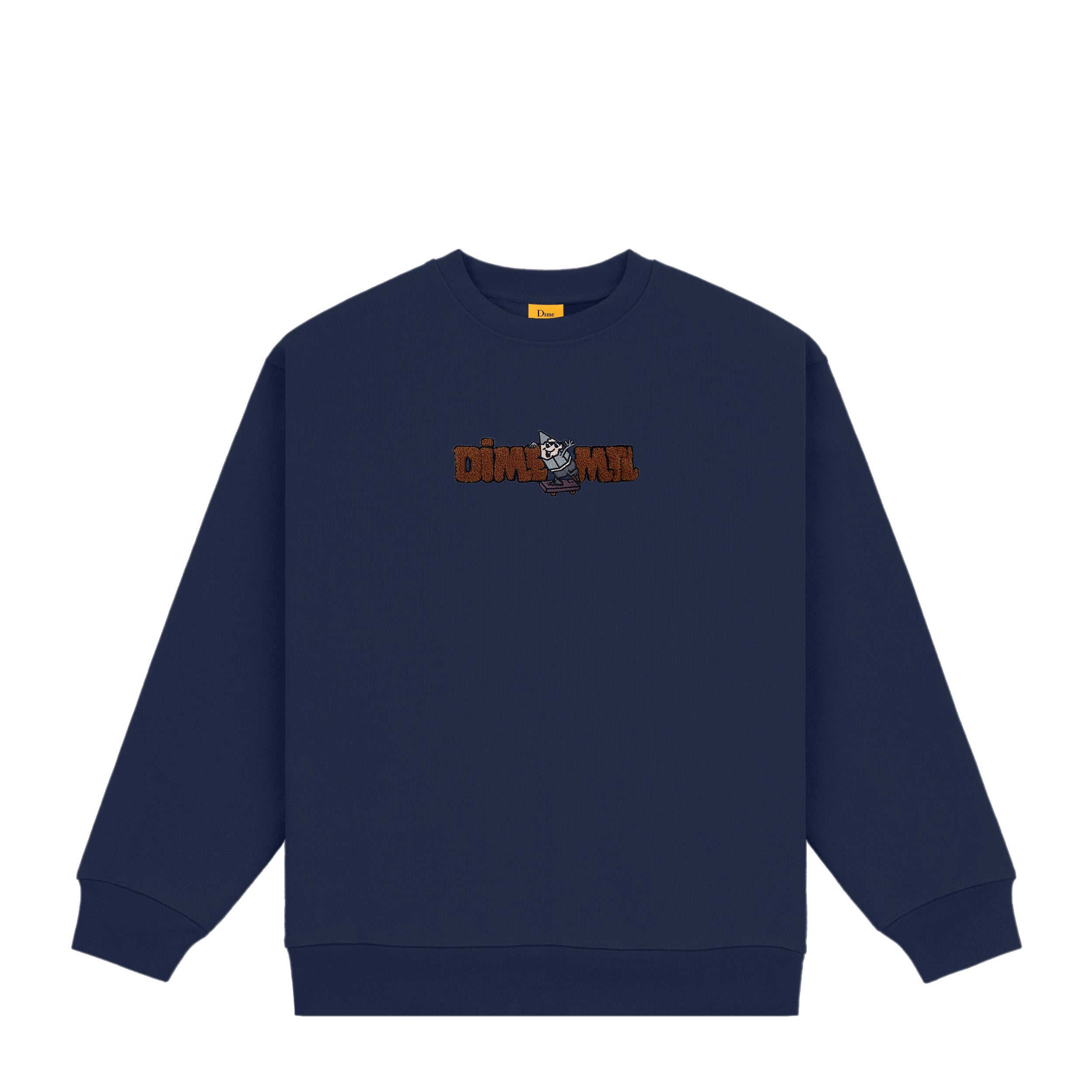 CRAYON CHENILLE CREWNECK｜NAVY