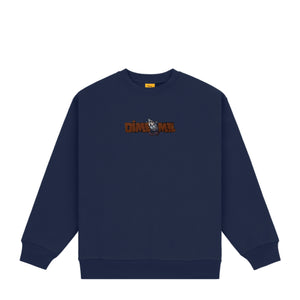 CRAYON CHENILLE CREWNECK｜NAVY