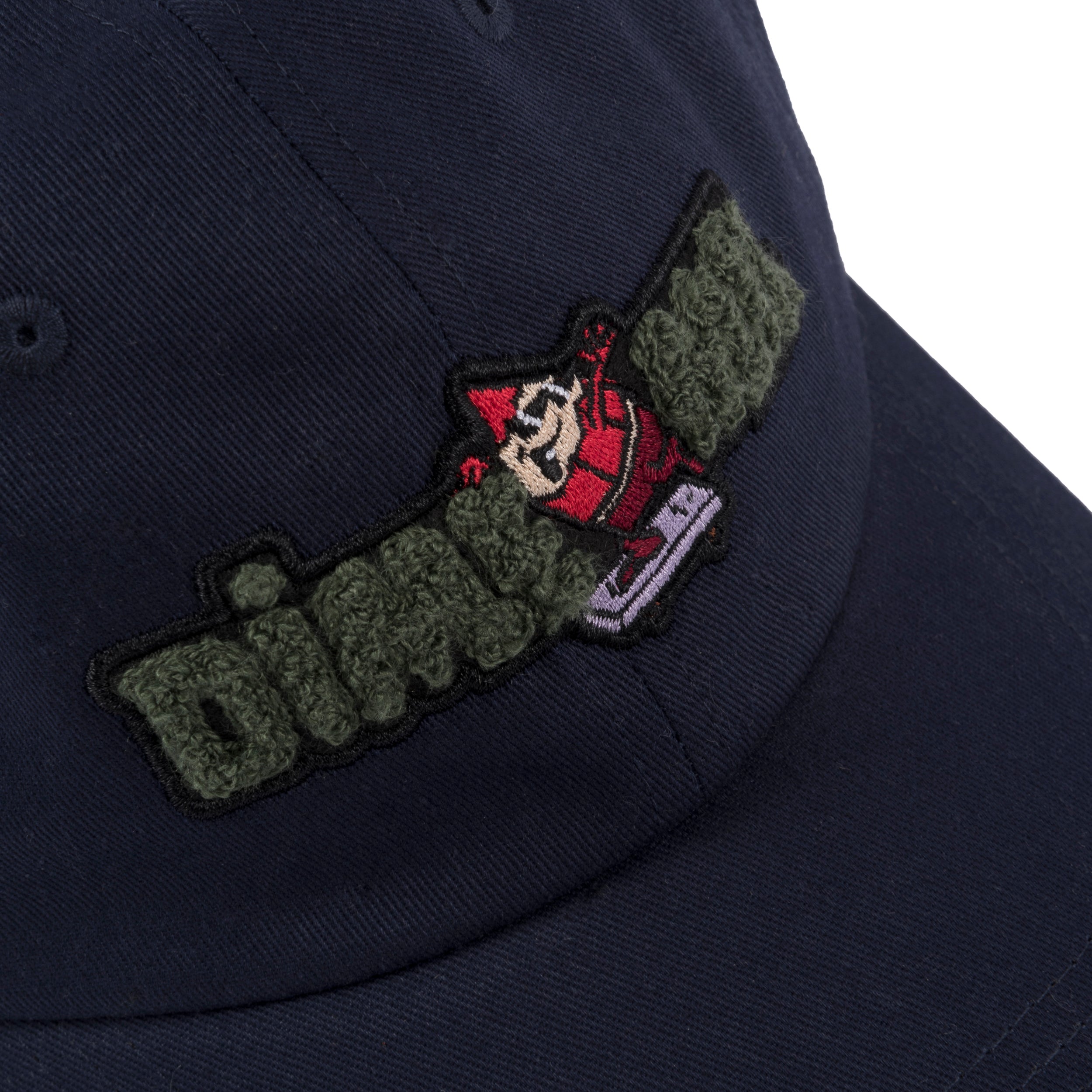 CRAYON CHENILLE LOW PRO CAP｜DARK BLUE