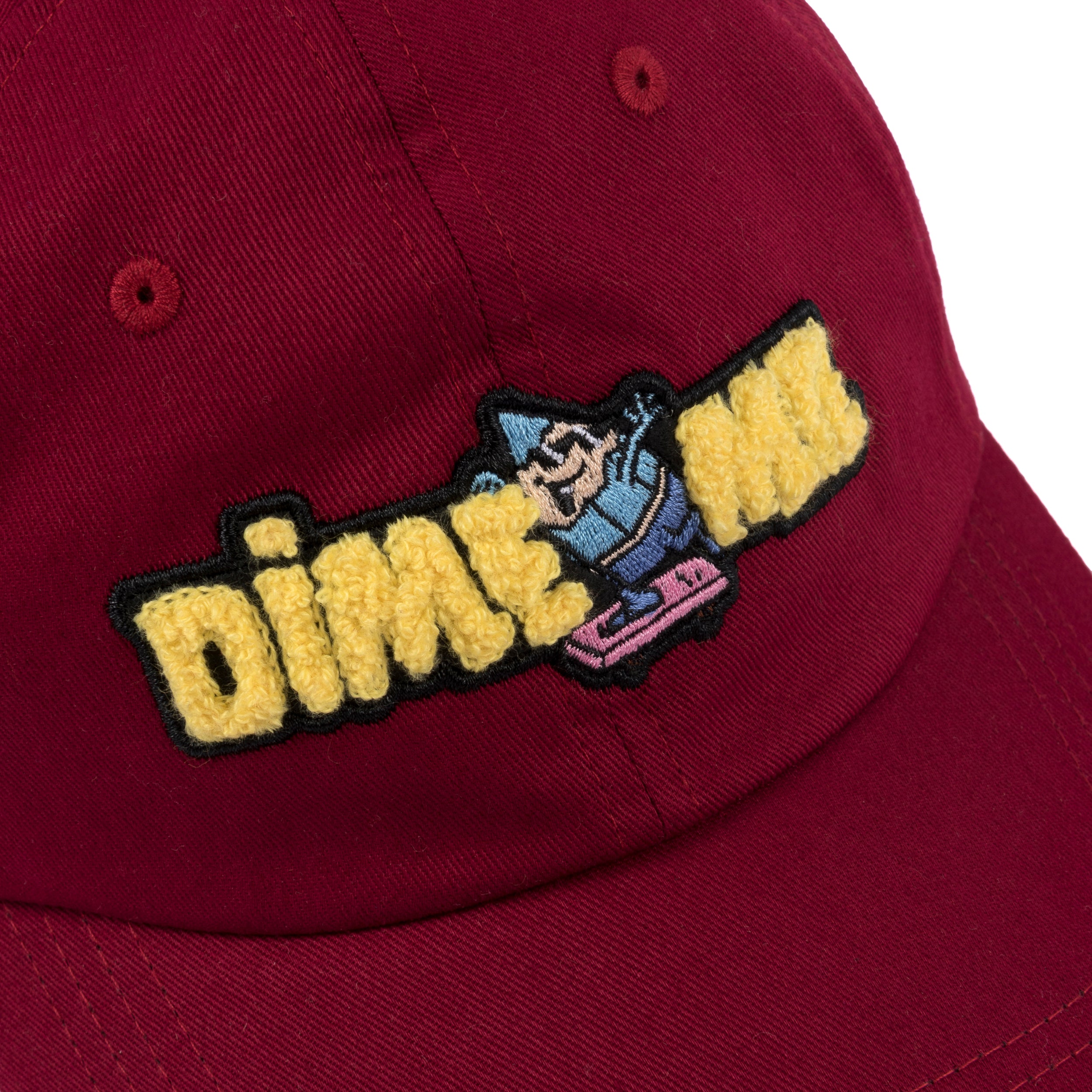 CRAYON CHENILLE LOW PRO CAP｜DARK RED