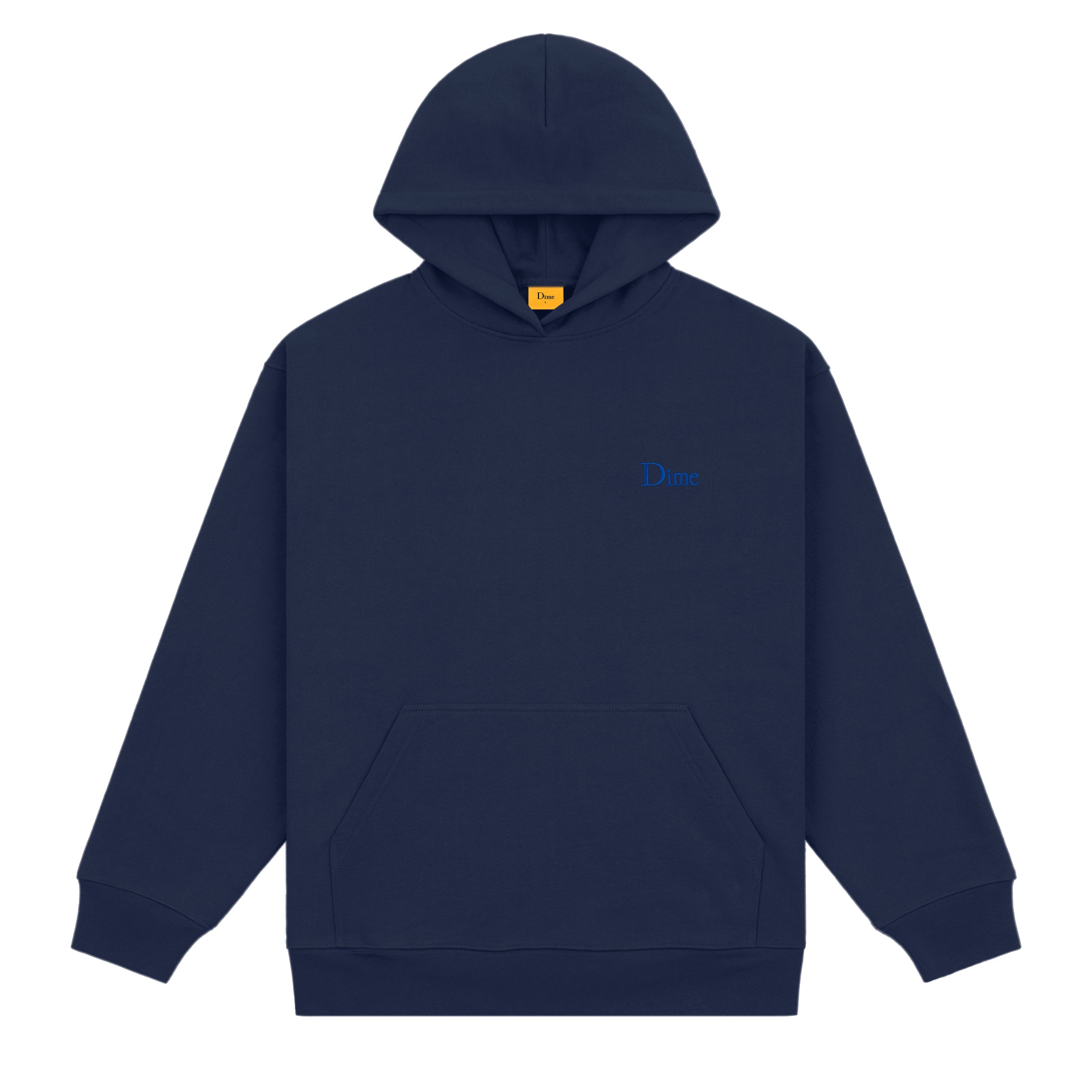 DIME CLASSIC SMALL LOGO HOODIE｜NAVY