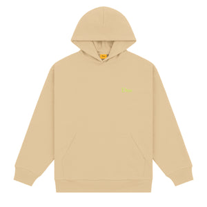 DIME CLASSIC SMALL LOGO HOODIE｜SAND