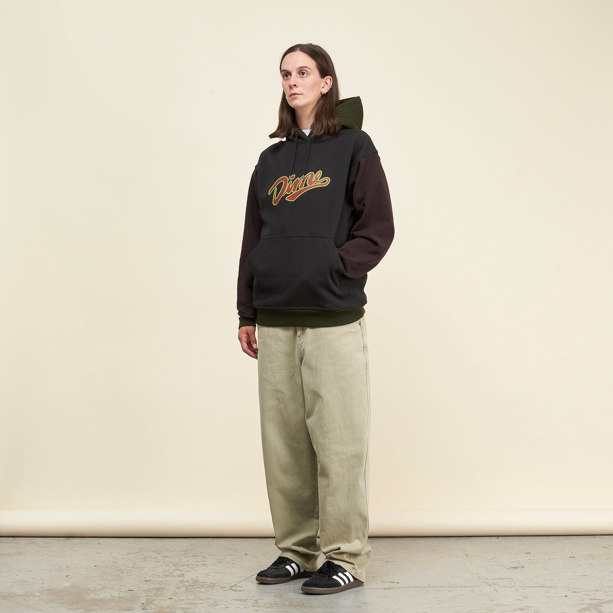 TEAM SPLIT HOODIE｜ARMY