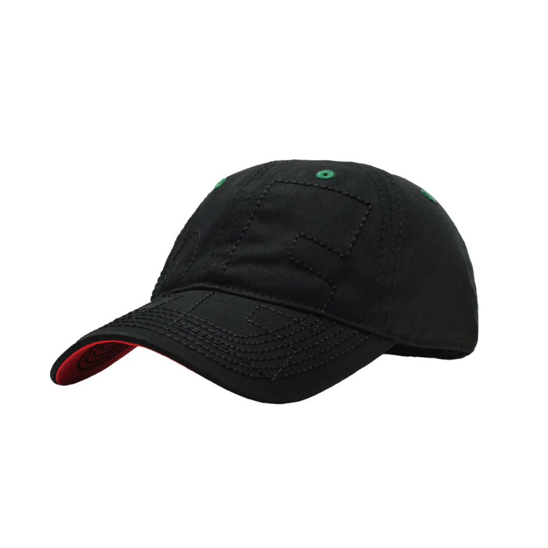 Vapor 6 Panel Hat｜Double Black