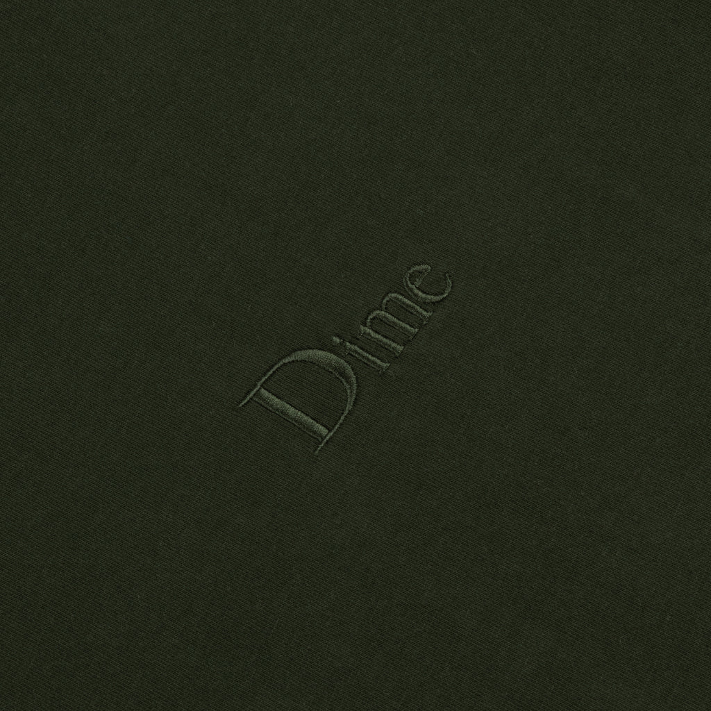 CLASSIC SMALL LOGO T-SHIRT｜FOREST GREEN