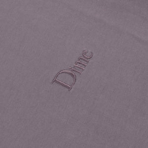 CLASSIC SMALL LOGO T-SHIRT｜PLUM GRAY